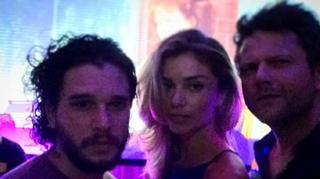 Kit Harington, Grazi Massafera e Selton Mello - Instagram/Reprodução