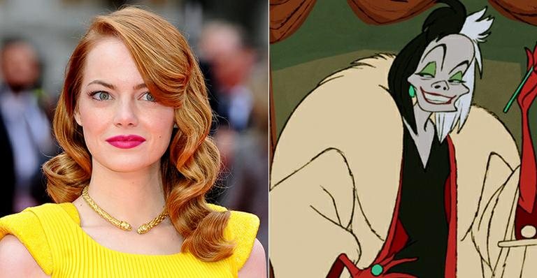 Emma Stone como Cruella de Vil? - Getty Images/ Reprodução