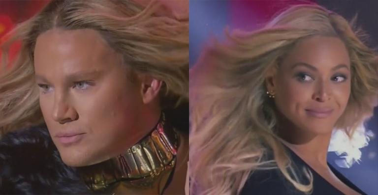 Beyoncé aparece de surpresa enquanto Channing Tatum dubla sua música no Lip Sync Battle - Reprodução