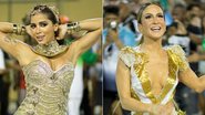 Anitta e Claudia Leitte brilham em ensaio de Carnaval com decotes e pernões de fora - Alex Nunes/Divulgação