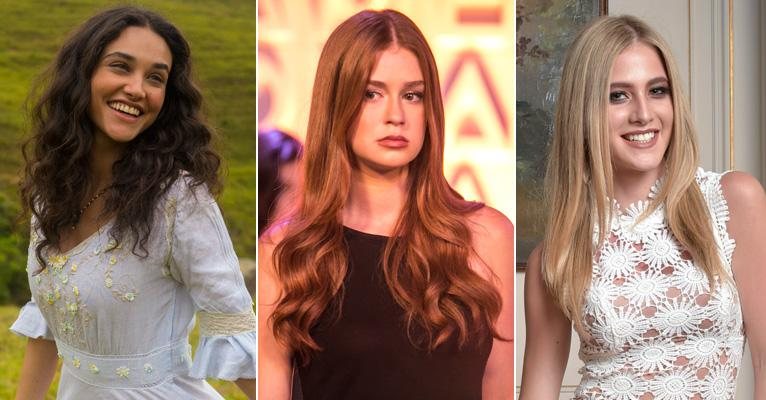 Débora Nascimento,  Marina Ruy Barbosa e  Hanna Romanazzi - Divulgação/TV Globo