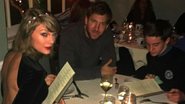 Ricky Selby com Taylor Swift e Calvin Harris - Instagram/Reprodução