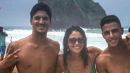 Gabriel Medina, Carol Castro e Filipinho - Reprodução/Instagram