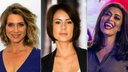 Letícia Spiller, Andreia Horta e Juliana Paes - PhotoRioNews; Divulgação/Globo