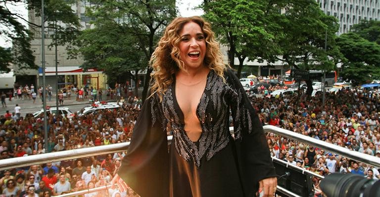 Daniela Mercury se apresenta nos 462 anos de São Paulo - Amauri Nehn/Brazil News