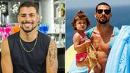 Cauã Reymond com a filha, Sofia - TV Globo/Divulgação e BrazilNews