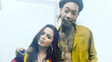 Anitta tieta o rapper Wiz Khalifa - Reprodução/ Instagram