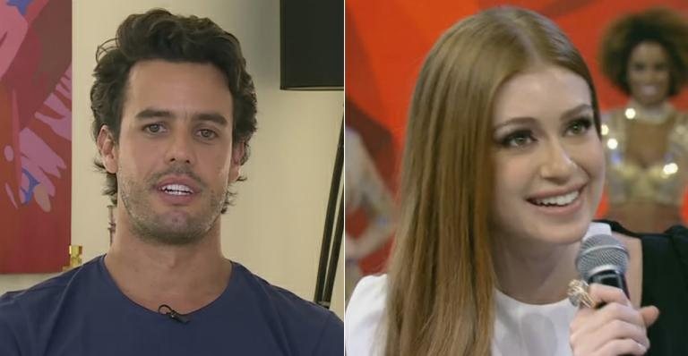 Marina Ruy Barbosa e Xandinho Negrão - TV Globo/Reprodução