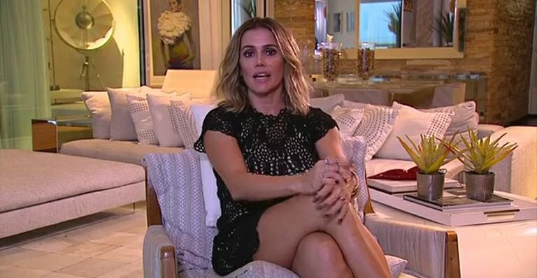 Deborah Secco no 'Domingão' - Reprodução TV Globo