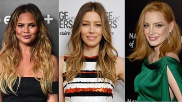 Chrissy Teigen, Jessica Biel e Jessica Chastain - Getty Images