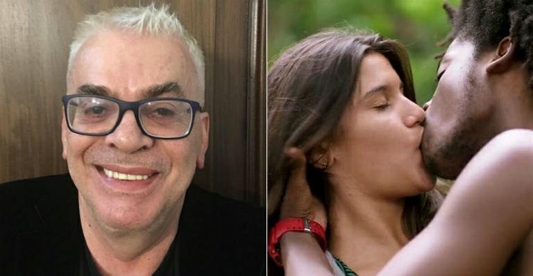 Walcyr Carrasco comenta beijo de Giulia Costa em Malhação - Instagram e TV Globo/Reprodução