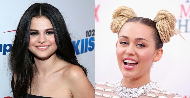 Selena Gomez e Miley Cyrus - Getty Images