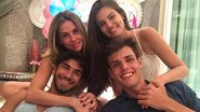 Deborah Secco e Hugo Moura, Camila Queiroz e Lucas Cattani - Instagram/Reprodução