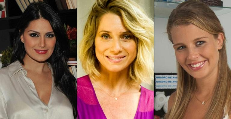 Natália Guimarães, Letícia Spiller e Debby Lagranha - Arquivo CARAS