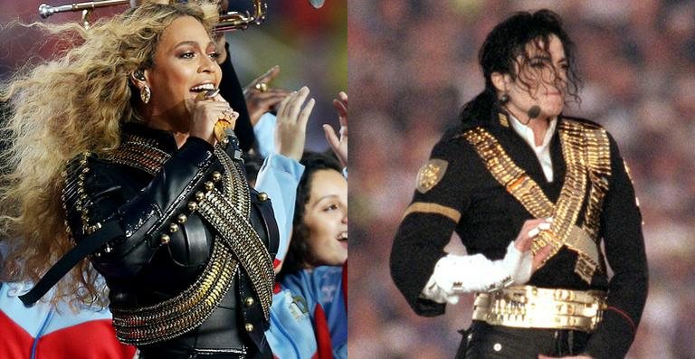 Beyoncé e Michael Jackson - Getty Images