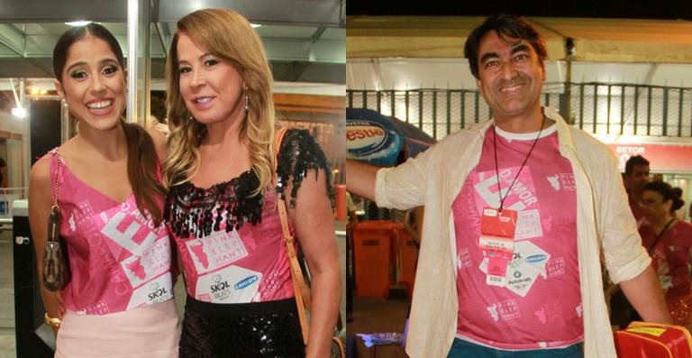 Zilu, Camila e Zeca curtem camarote - Graça Paes/ Brazil News