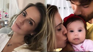 Deborah Secco posa ao lado da filha e do marido - Reprodução/Instagram