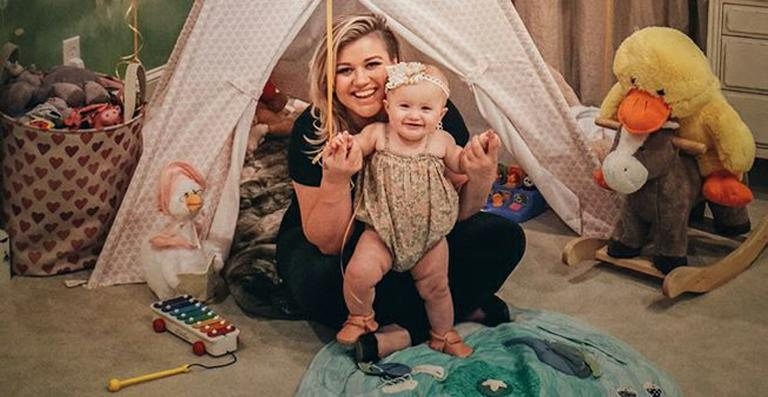 Kelly Clarkson e River Rose - Reprodução/ Instagram