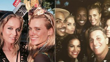 Angélica, Carolina Dieckmann, Hugo Gloss, Thiaguinho, Bruna Marquezine, Luciano Huck, Fernanda Souza e Mumuzinho - Instagram/Reprodução