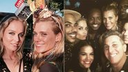 Angélica, Carolina Dieckmann, Hugo Gloss, Thiaguinho, Bruna Marquezine, Luciano Huck, Fernanda Souza e Mumuzinho - Instagram/Reprodução