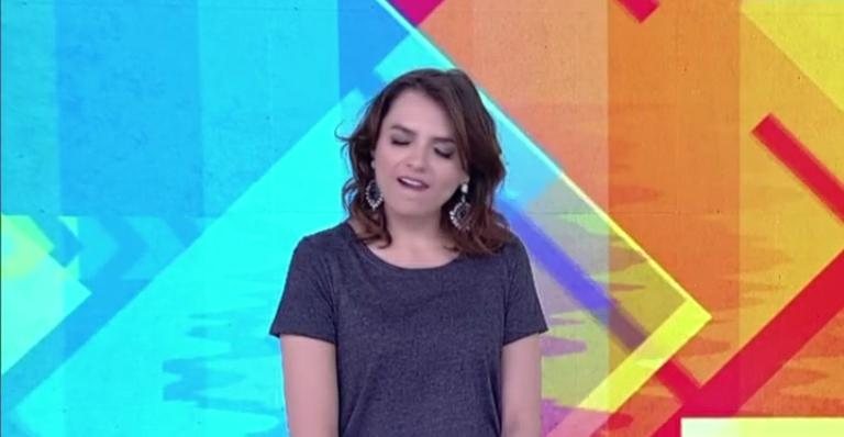 Monica Iozzi no 'Video Show' - Reprodução TV Globo