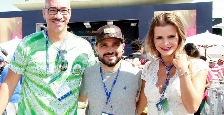 Luciano Camargo acompanha a apuração das escolas de samba no Rio de Janeiro - Graça Paes / Brazil News