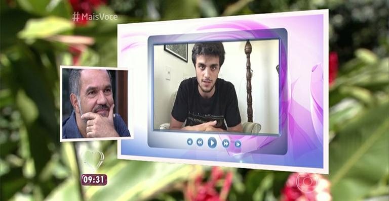 Felipe Simas e Humberto Martins - Reprodução TV Globo