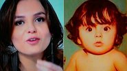 Mônica Iozzi mostra foto rara de sua infância - TV Globo/Reprodução