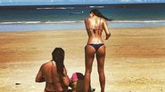 Isis Valverde e Luiza Brunet - Instagram/Reprodução