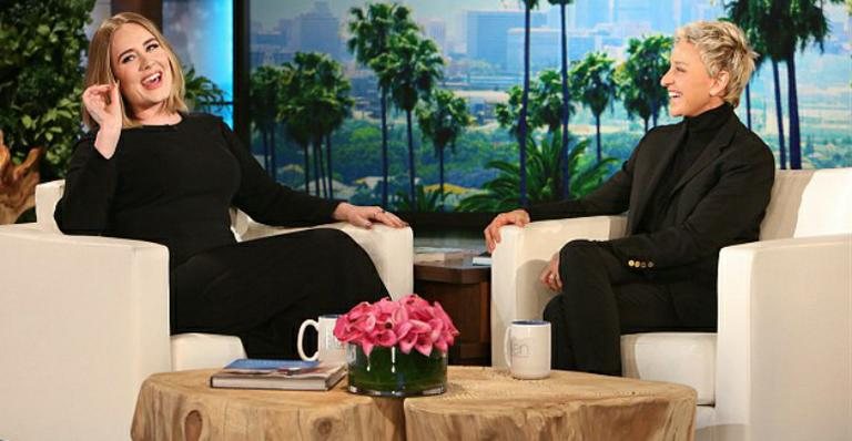 Adele participa do programa de Ellen DeGeneres - Divulgação