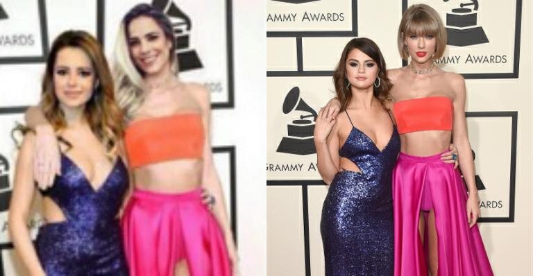 Zilu Camargo comete gafe em foto com Wanessa e Sandy - Instagram/Reprodução e Getty Images