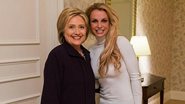 Britney Spears e Hillary Clinton - Facebook/Reprodução