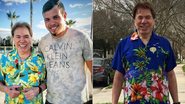 Silvio Santos: looks coloridos nas férias - Instagram/Reprodução