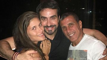 Alice Souto, padre Fábio de Melo e Eri Johnson - Instagram/Reprodução