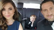 Jacob Tremblay e os pais - Reprodução/ Instagram