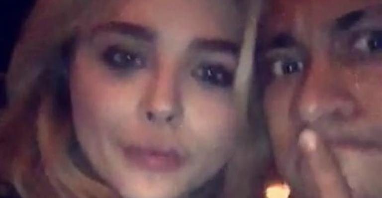 Neymar e Chloë Grace Moretz - Instagram/Reprodução