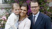 Princesa Estelle, princesa Victoria e príncipe Daniel - Getty Images