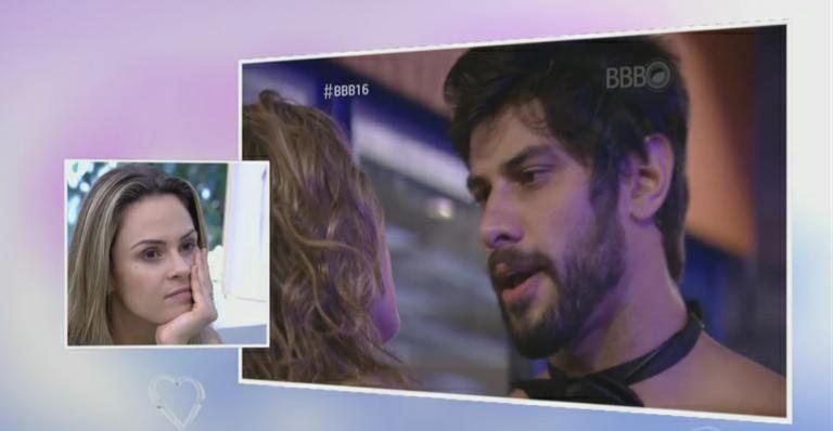 Ana Paula fala sobre boatos de que Renan é gay - TV Globo/Reprodução