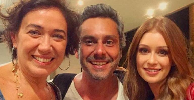 Marina Ruy Barbosa, Alexandre Nero e Lília Cabral - Instagram/Reprodução