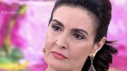 Fátima Bernardes se emociona com análise de suas mãos no Encontro - TV Globo/Reprodução