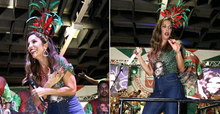 Ivete Sangalo é apresentada como enredo do Grande Rio - Roberto Valverde/Brazil News