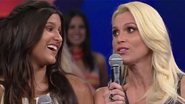 Flávia Alessandra e Giulia Costa: parceria - Reprodução TV Globo