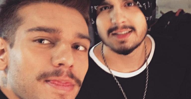 Luan Santana e Lucas Lucco: elogios nas redes sociais - Reprodução Instagram