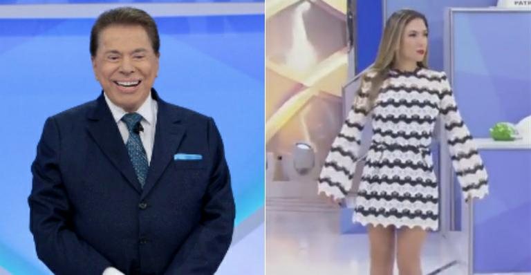 Silvio Santos critica visual de Patrícia Abravanel na TV - SBT/Reprodução