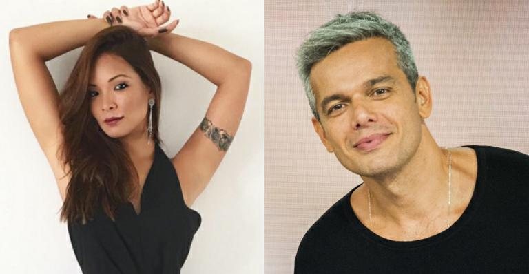 Carol Nakamura e Otaviano Costa - Instagram e TV Globo