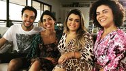 Bela Gil e Preta Gil com os irmãos, José e Maria - Reprodução / Instagram