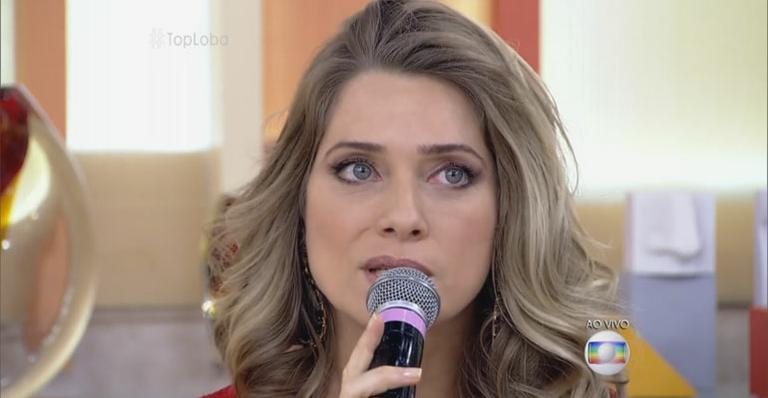 Letícia Spiller no 'Encontro' - Reprodução