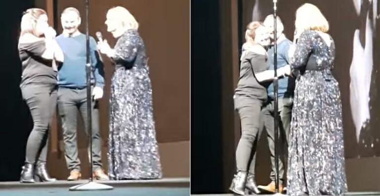 Adele interrompe show ao ver pedido de noivado na plateia - YouTube/Reprodução