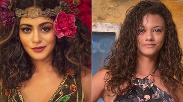 Iolanda (Carol Castro) e Leonor (Marina Nery) - Reprodução/Instagram/Divulgação TV Globo