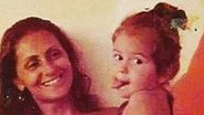 Giovanna Antonelli em foto da infância com a mãe - Instagram/Reprodução